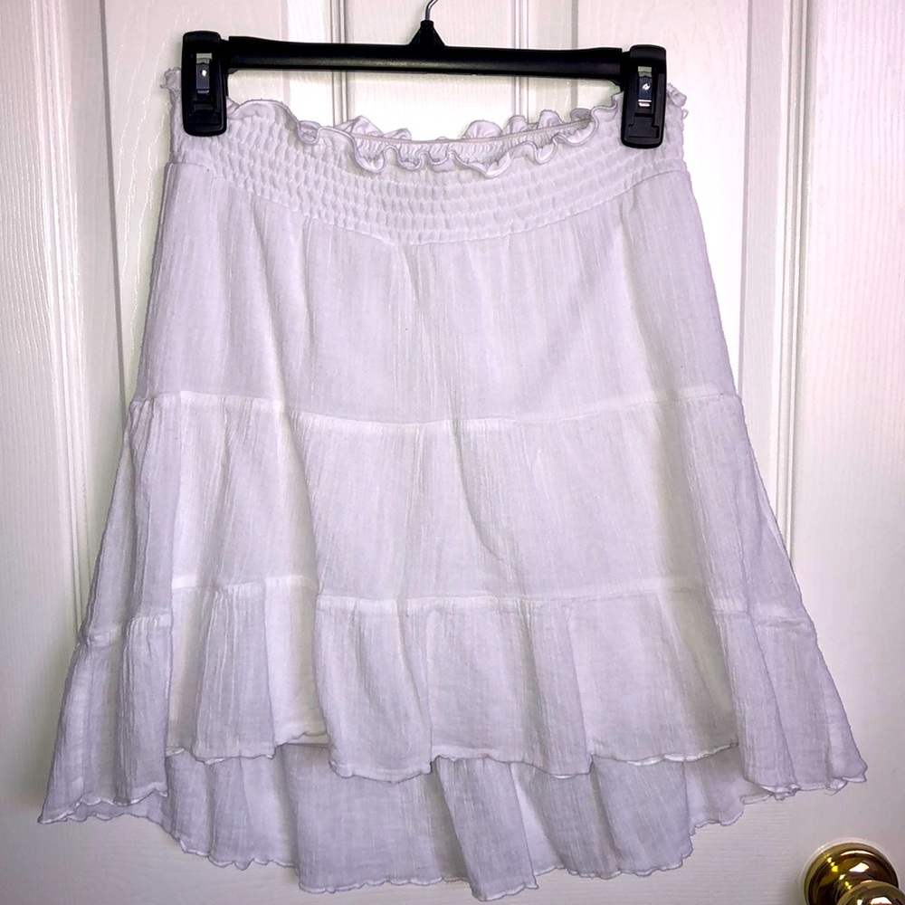 Amy Byer White Maxi Skirt